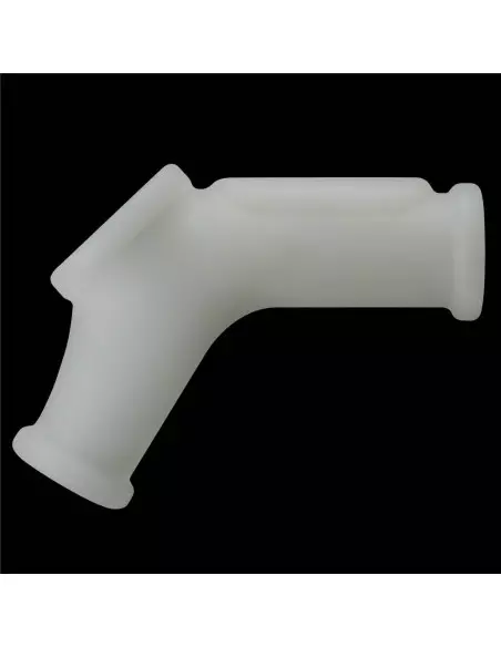 Vibrating Silk Knights Ring with Scrotum Sleeve (White) I Mandzsetta Péniszgyűrűk - Mandzsetták Lovetoy Vibrating Silk Knights Ring with Scrotum Sleeve (White) I Mandzsetta Péniszgyűrűk - Mandzsetták Lovetoy