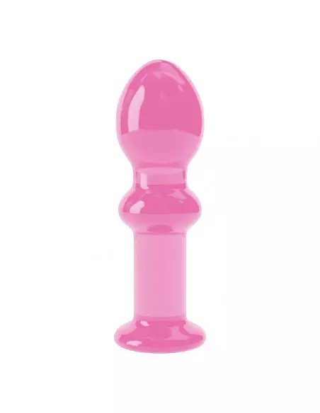 4.5" Glass Romance Pink Fenékdugó Fenékdugók Lovetoy 4.5" Glass Romance Pink Fenékdugó Fenékdugók Lovetoy
