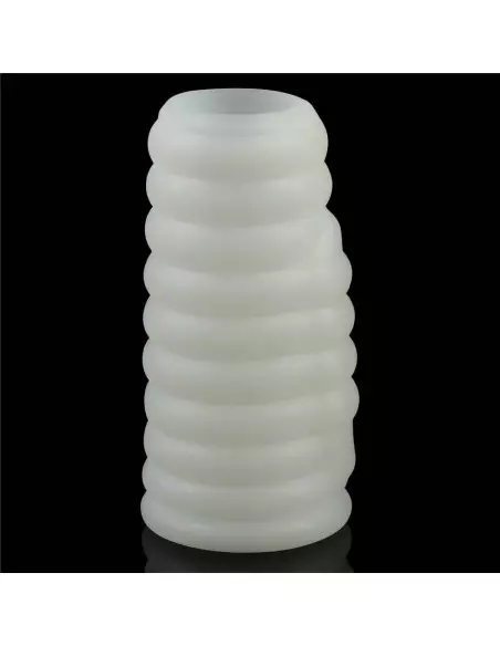 Vibrating Spiral Knights Ring (White) IV Mandzsetta Péniszgyűrűk - Mandzsetták Lovetoy Vibrating Spiral Knights Ring (White) IV Mandzsetta Péniszgyűrűk - Mandzsetták Lovetoy