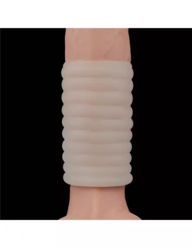 Vibrating Spiral Knights Ring (White) IV Mandzsetta Péniszgyűrűk - Mandzsetták Lovetoy