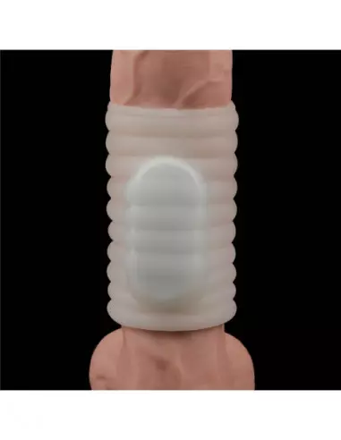 Vibrating Spiral Knights Ring (White) IV Mandzsetta Péniszgyűrűk - Mandzsetták Lovetoy