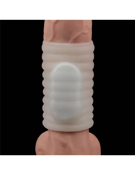 Vibrating Spiral Knights Ring (White) IV Mandzsetta Péniszgyűrűk - Mandzsetták Lovetoy Vibrating Spiral Knights Ring (White) IV Mandzsetta Péniszgyűrűk - Mandzsetták Lovetoy