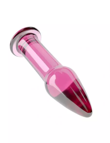 5" Glass Romance Pink Fenékdugó Fenékdugók Lovetoy 5" Glass Romance Pink Fenékdugó Fenékdugók Lovetoy