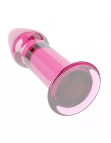 5" Glass Romance Pink Fenékdugó Fenékdugók Lovetoy