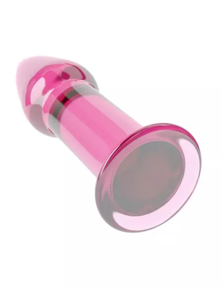 5" Glass Romance Pink Fenékdugó Fenékdugók Lovetoy 5" Glass Romance Pink Fenékdugó Fenékdugók Lovetoy