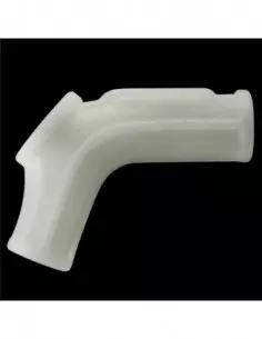 Vibrating Silk Knights Ring with Scrotum Sleeve (White) II Mandzsetta Péniszgyűrűk - Mandzsetták Lovetoy 2