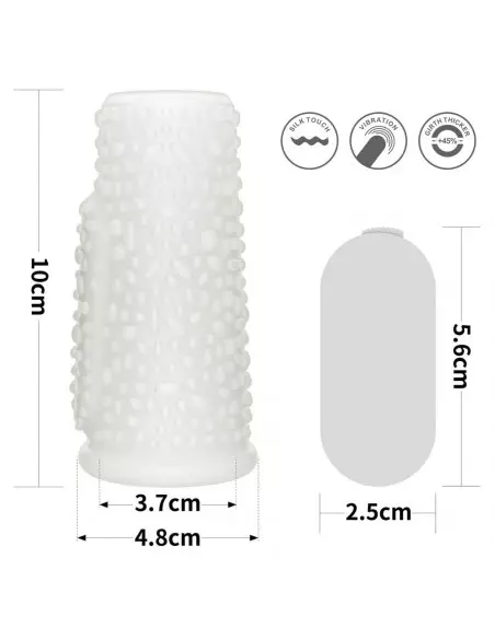 Vibrating Spiral Knights Ring (White) II Mandzsetta Péniszgyűrűk - Mandzsetták Lovetoy Vibrating Spiral Knights Ring (White) II Mandzsetta Péniszgyűrűk - Mandzsetták Lovetoy