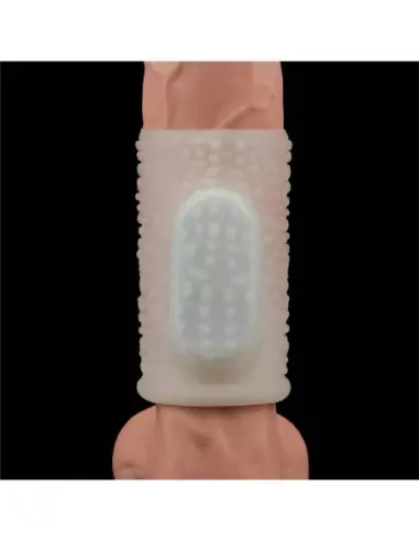 Vibrating Spiral Knights Ring (White) II Mandzsetta Péniszgyűrűk - Mandzsetták Lovetoy