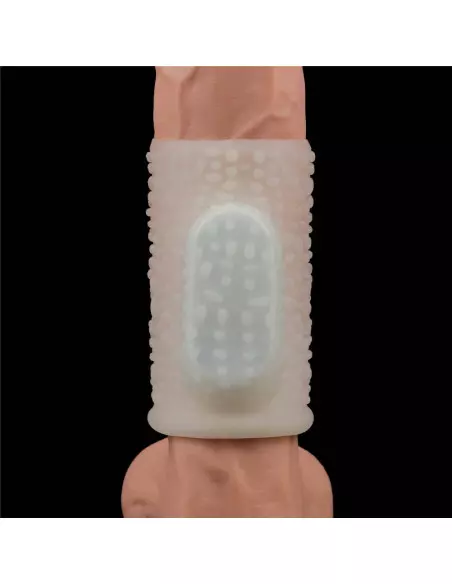 Vibrating Spiral Knights Ring (White) II Mandzsetta Péniszgyűrűk - Mandzsetták Lovetoy Vibrating Spiral Knights Ring (White) II Mandzsetta Péniszgyűrűk - Mandzsetták Lovetoy