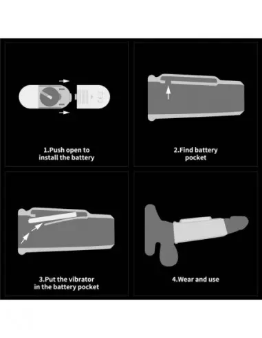 Vibrating Spiral Knights Ring (White) III Mandzsetta Péniszgyűrűk - Mandzsetták Lovetoy