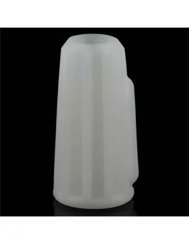 Vibrating Spiral Knights Ring (White) III Mandzsetta Péniszgyűrűk - Mandzsetták Lovetoy