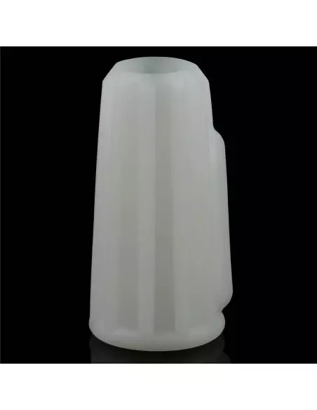 Vibrating Spiral Knights Ring (White) III Mandzsetta Péniszgyűrűk - Mandzsetták Lovetoy