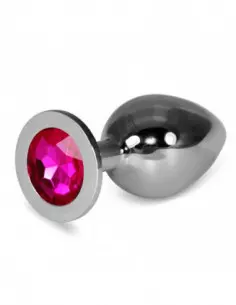 Rosebud Classic Metal Plug L Fuchsia Fenékdugó Fenékdugók Lovetoy 2