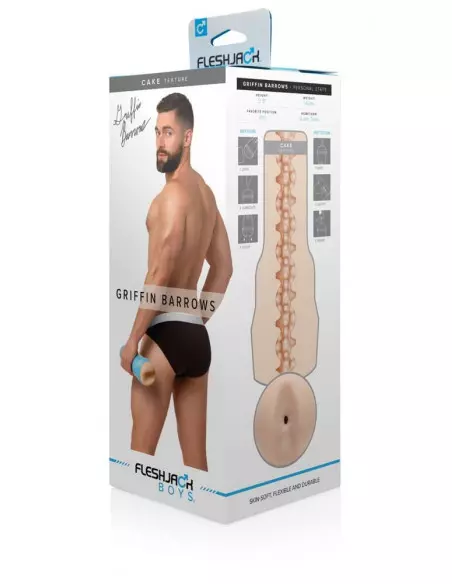 Fleshjack Boys Griffin Barrows Cake Maszturbátor Férfi maszturbátorok Fleshlight