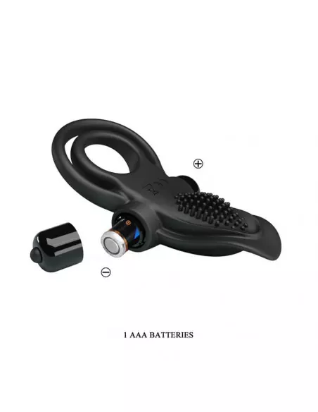 Pretty Love Vibrant Black Péniszgyűrű Péniszgyűrűk - Mandzsetták Pretty Love Pretty Love Vibrant Black Péniszgyűrű Péniszgyűrűk - Mandzsetták Pretty Love