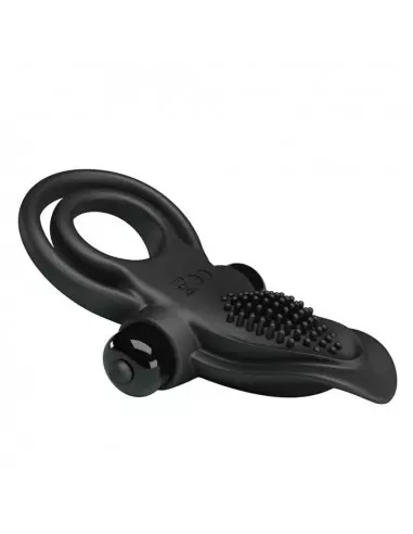 Pretty Love Vibrant Black Péniszgyűrű Péniszgyűrűk - Mandzsetták Pretty Love