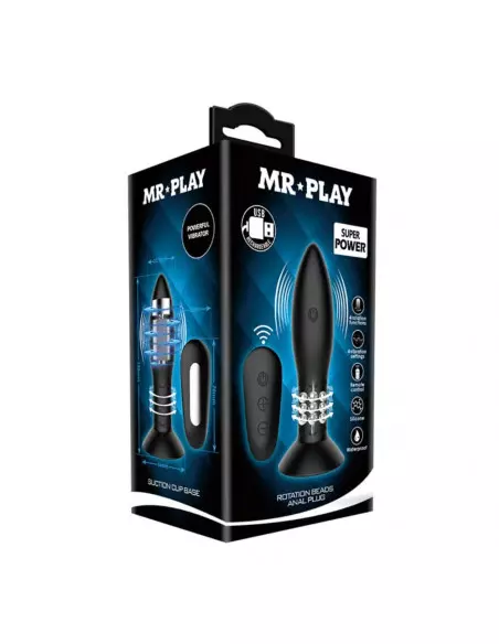 Mr. Play Rotation Beads Fenékdugó Fenékdugók Debra