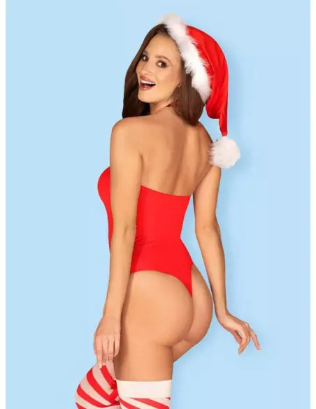Kissmas Body Vörös XS/S Bodyk Obsessive