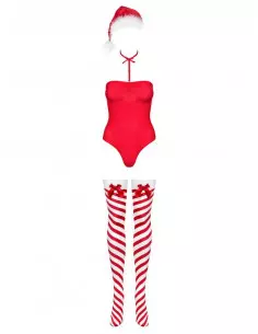 Kissmas Body Vörös XS/S Bodyk Obsessive