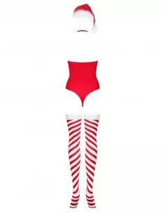 Kissmas Body Vörös M/L Bodyk Obsessive