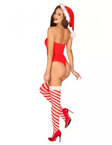 Kissmas Body Vörös M/L Bodyk Obsessive
