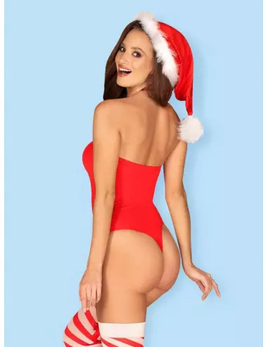Kissmas Body Vörös M/L Bodyk Obsessive