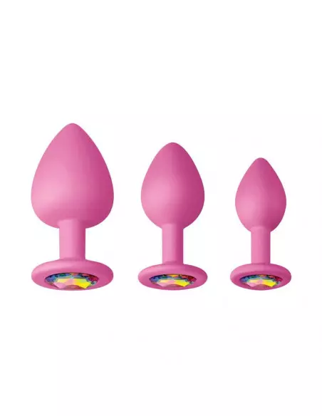 Glams - Spades Trainer Kit - Pink Fenékdugó Fenékdugók NS Toys Glams - Spades Trainer Kit - Pink Fenékdugó Fenékdugók NS Toys