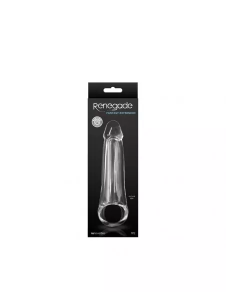 Renegade - Fantasy Extension - SM - Clear Péniszköpeny Péniszköpenyek - Hosszabítók NS Toys