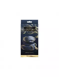 Bondage Couture - Wrist Cuff - Blue Bilincs Bilincsek - Kötözők NS Toys
