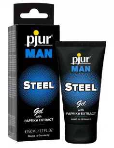 Pjur MAN Steel Ápoló Gél 50 ml Serkentők - Vágyfokozók pjur