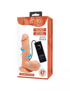 Barbara Genie Multi-Speed Vibration Dildo Vibrátor 20 cm Realisztikus vibrátorok Debra