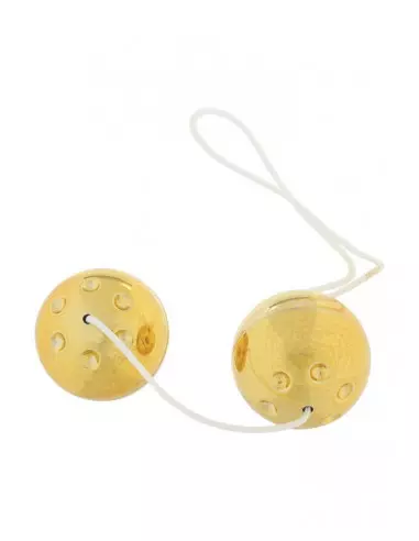 Plastic Balls Gold Gésa golyó Gésa golyók Seven Creations