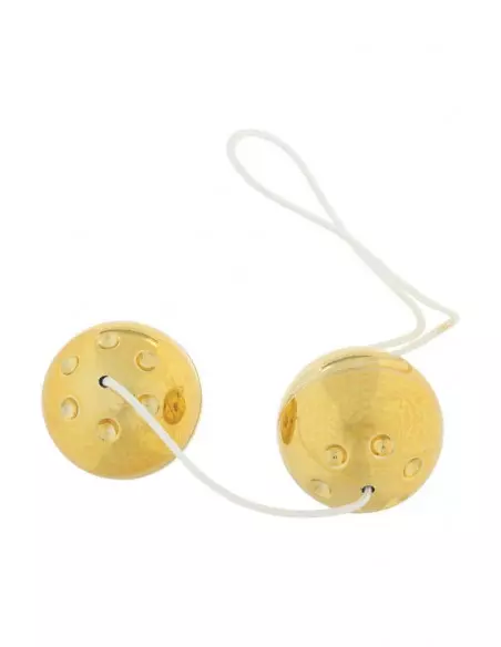 Plastic Balls Gold Gésa golyó Gésa golyók Seven Creations