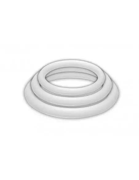 POTENZplus Transparent 3er Mix (S, M, L) Péniszgyűrű Péniszgyűrűk - Mandzsetták Joydivision