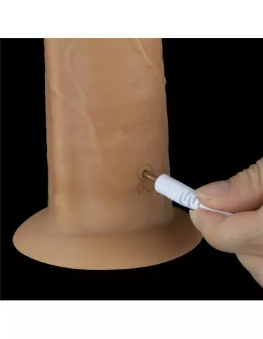 10'' Dual Layered Platinum Silicone Rotator Vibrátor Realisztikus vibrátorok Lovetoy