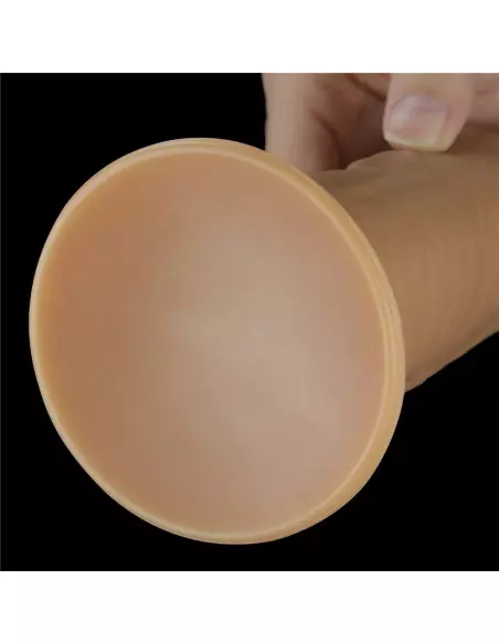 10'' Dual Layered Platinum Silicone Rotator Vibrátor Realisztikus vibrátorok Lovetoy