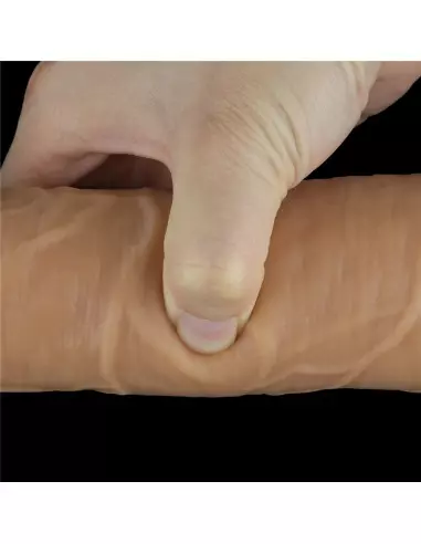 10'' Dual Layered Platinum Silicone Rotator Vibrátor Realisztikus vibrátorok Lovetoy