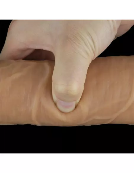 10'' Dual Layered Platinum Silicone Rotator Vibrátor Realisztikus vibrátorok Lovetoy