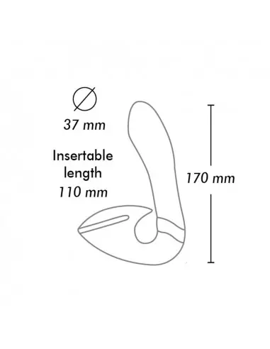 SOYO BLACK Vibrátor Nonfiguratív vibrátorok Shunga