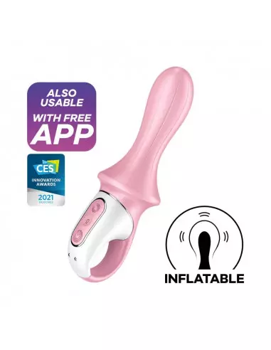 Air Pump Booty 5+ pink Vibrátor Okos vibrátorok Satisfyer