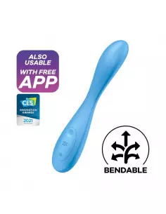 G-Spot Flex 4+ blue Vibrátor Okos vibrátorok Satisfyer 2
