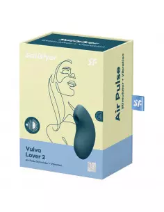 Vulva Lover 2 blue Csiklóizgató Csiklóizgatók Satisfyer