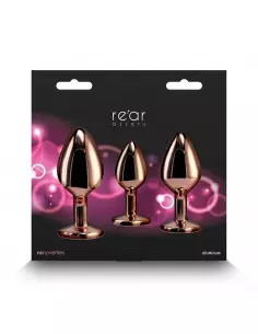 Rear Assets - Trainer Kit - Rose Gold - Pink Fenékdugó Szett Szettek (segédeszközök) NS Toys