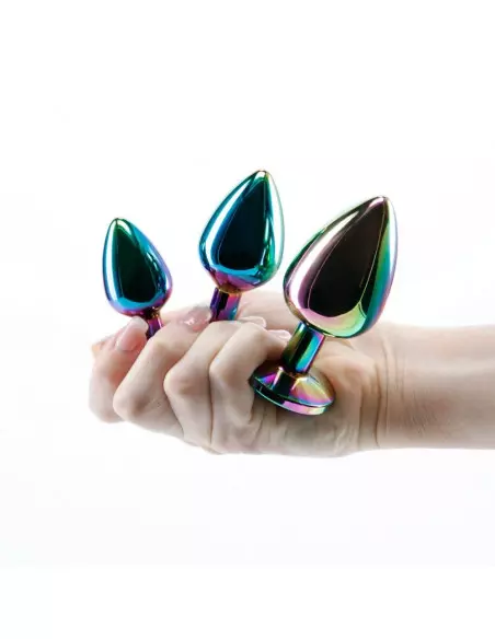 Rear Assets - Multicolor - Rainbow Fenékdugó Szett Szettek (segédeszközök) NS Toys Rear Assets - Multicolor - Rainbow Fenékdugó Szett Szettek (segédeszközök) NS Toys