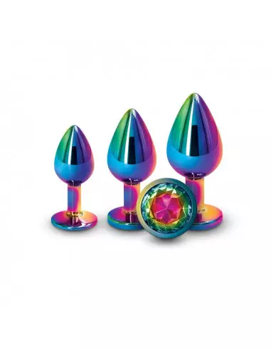 Rear Assets - Multicolor - Rainbow Fenékdugó Szett Szettek (segédeszközök) NS Toys