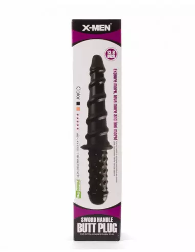 X-Men 13.8" Sword Handle Black I Fenékdugó Fenékdugók X-Men