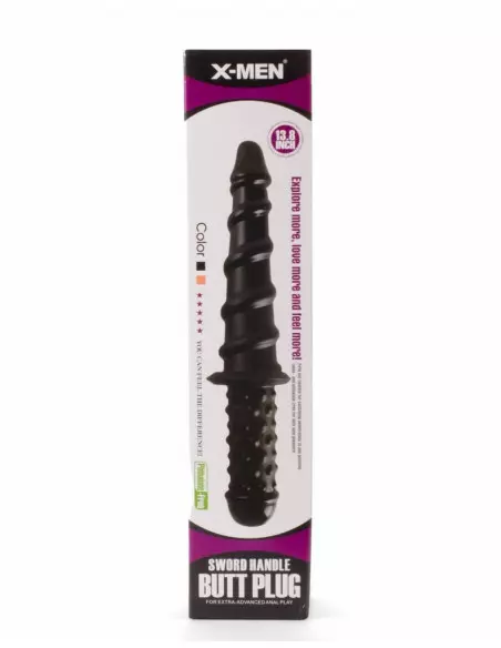 X-Men 13.8" Sword Handle Black I Fenékdugó Fenékdugók X-Men