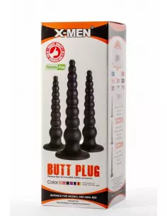 X-Men 11.81" Black L Fenékdugó Fenékdugók X-Men