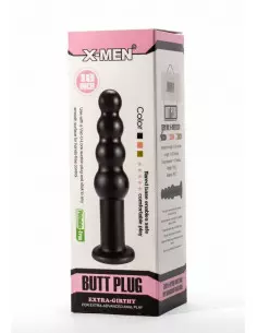X-Men 10" Extra Girthy Black II Fenékdugó Fenékdugók X-Men