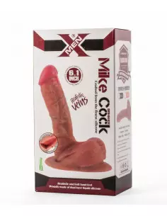 X-Men Mike 6.1" Cock Tan Dildó Dongok - Dildók X-Men